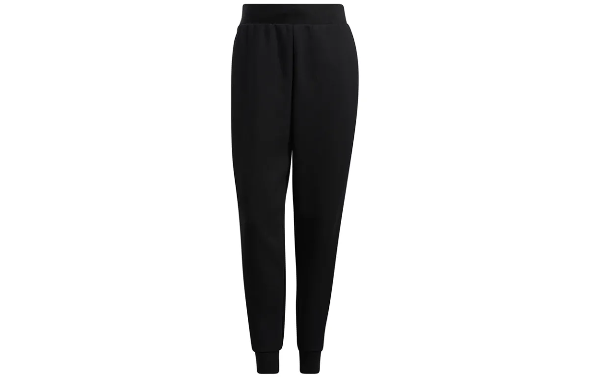 Adidas Sports Pants Women's Black Moderate Cuffed Pants