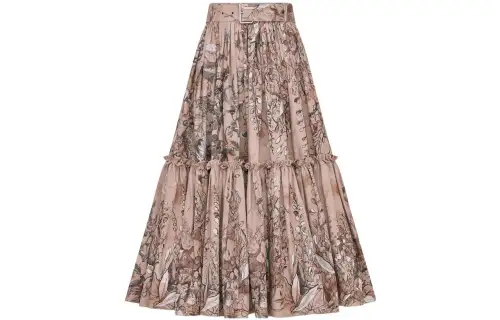 DIOR Casual Long Skirts Women's Multicolor