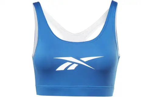Reebok ID TRAIN BIG LOGO BRA Sports Underwear Women's Blue