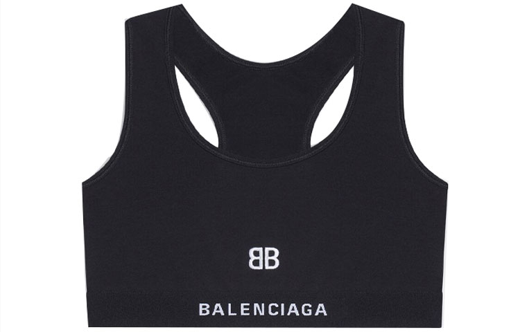 Женский спортивный топ Balenciaga Balenciaga (черный)