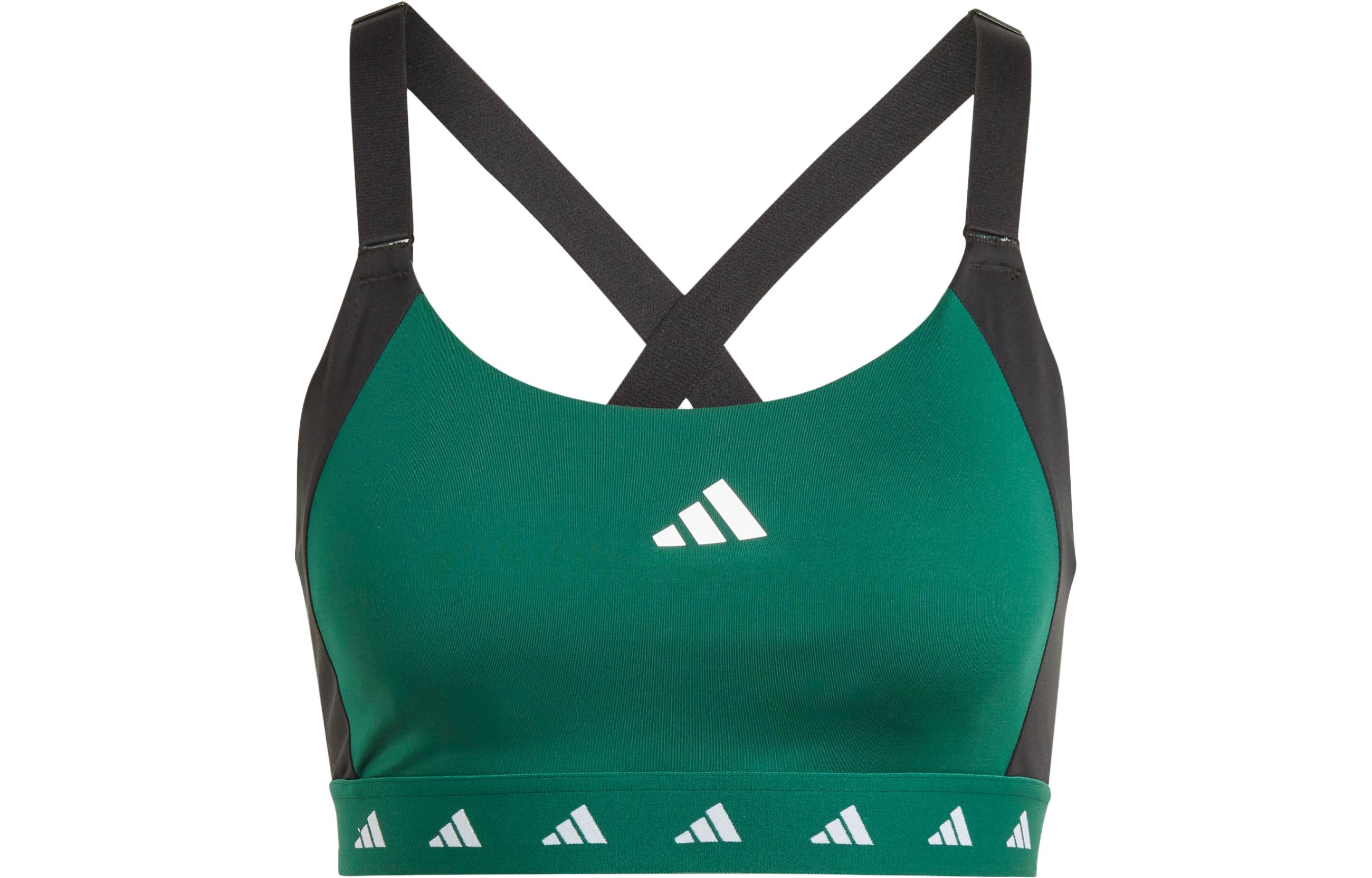 Adidas COLORBLOCK Sports Underwear Women’s Forest Green Moderate