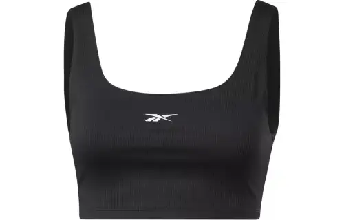 Reebok WOR RIB BRALETTE Sports Underwear Women's Black