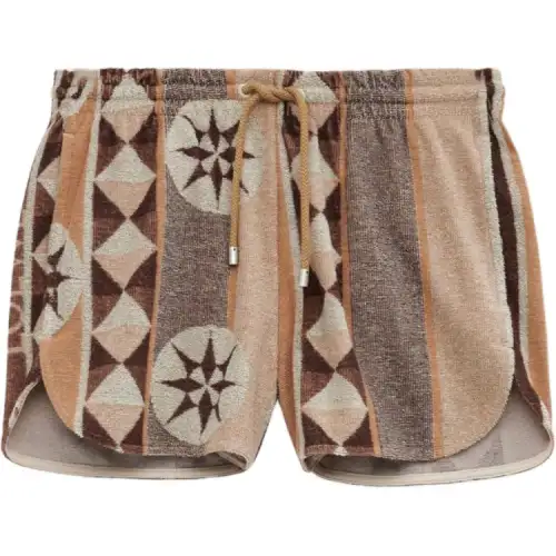 LOEWE Shorts 'Beige/Multicolor'