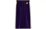 GUCCI x Adidas Originals SS23 Casual Long Skirt Women's Purple