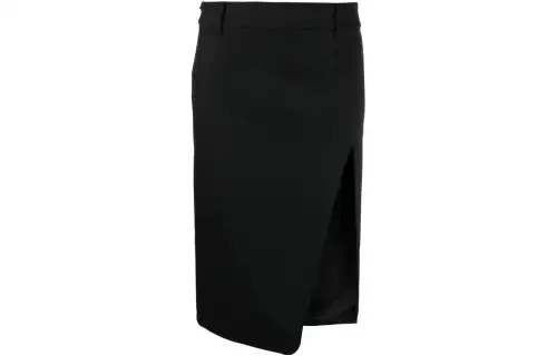 OFF WHITE Casual Long Skirts Women's Black Moderate Mid Length Other