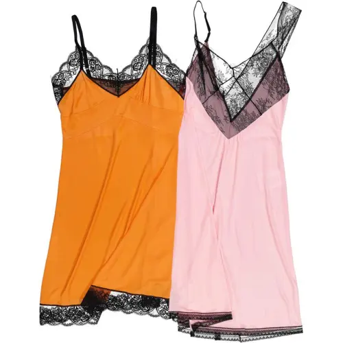 Burberry Slip Dress Women's Orange