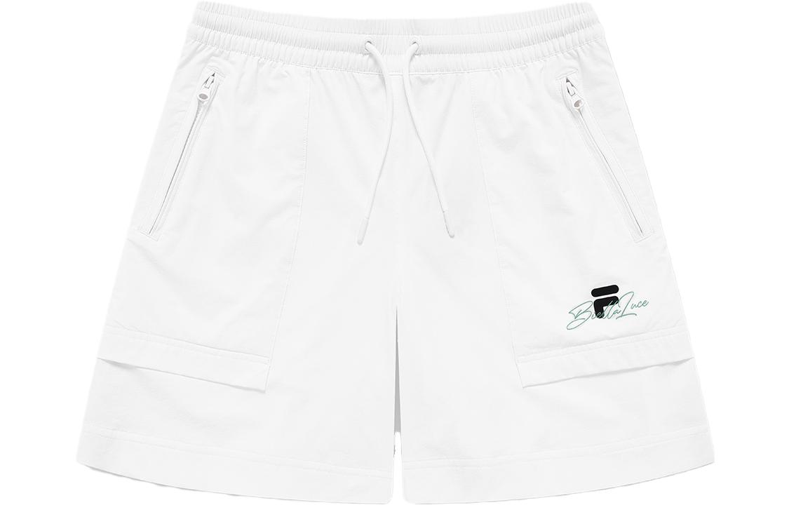FILA FUSION Sports Shorts Women’s Standard White Moderate Wide Leg Pants