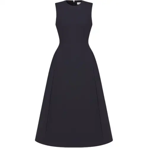 DIOR Sleeveless Dress Women's Black