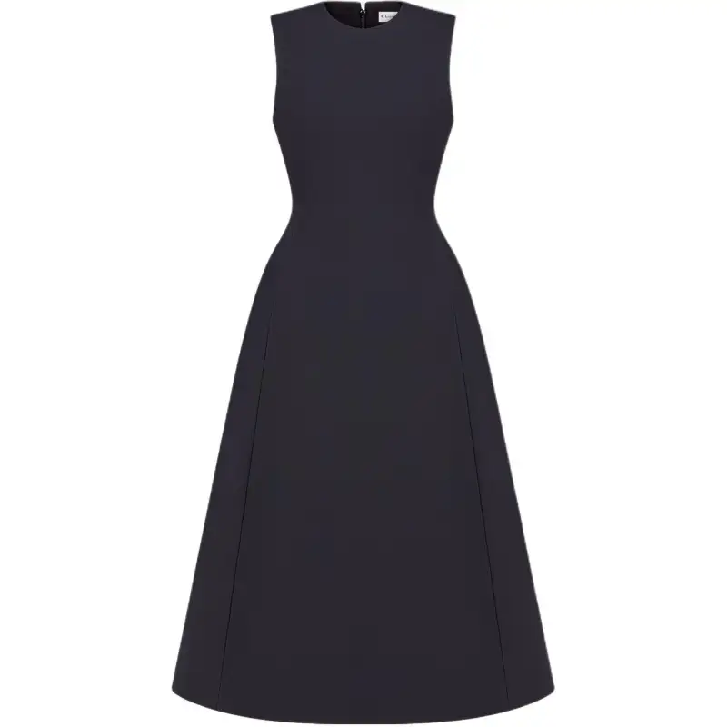 DIOR Sleeveless Dress Women's Black