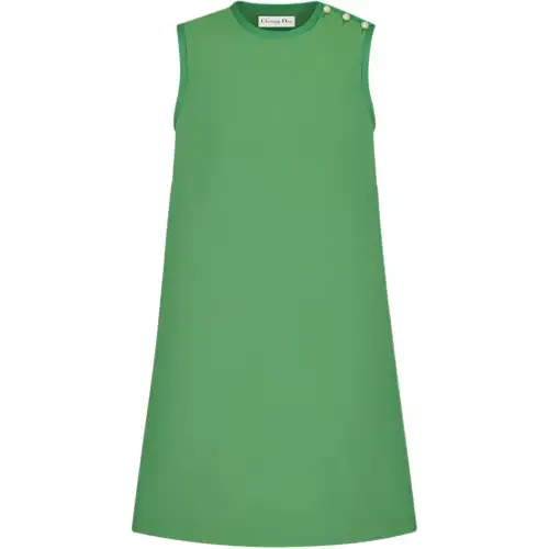DIOR Sleeveless Dress Women's Green
