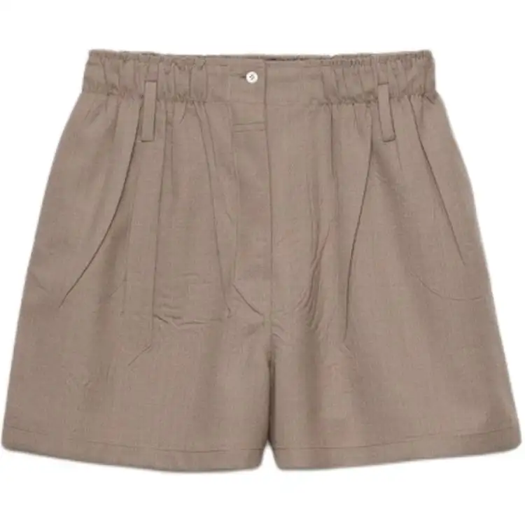 Prada mouliné wool shorts