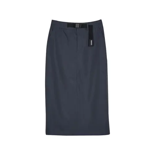 Skechers Casual Long Skirts Women's Ink Gray/00W5 Moderate Long Other