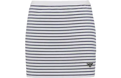 PRADA SS23 Casual Short Skirts Women's White