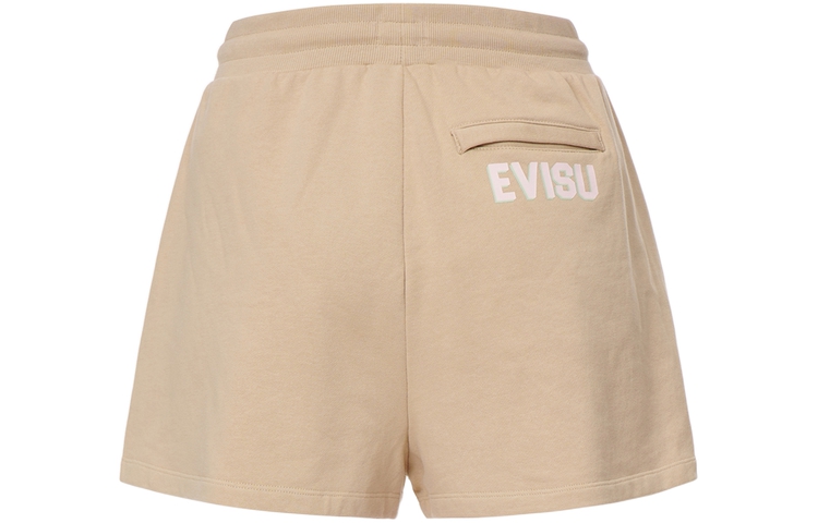 EVISU Sports Shorts Women’s Moderate Knitted Shorts