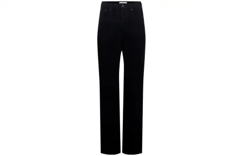 Balenciaga Jeans Women's Black Moderate Straight Fit Pants