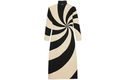 GUCCI Geometric-print Dress