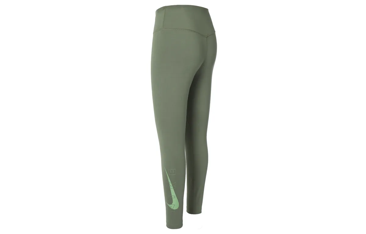 Nike Sports Pants Women's Olive Green Moderate