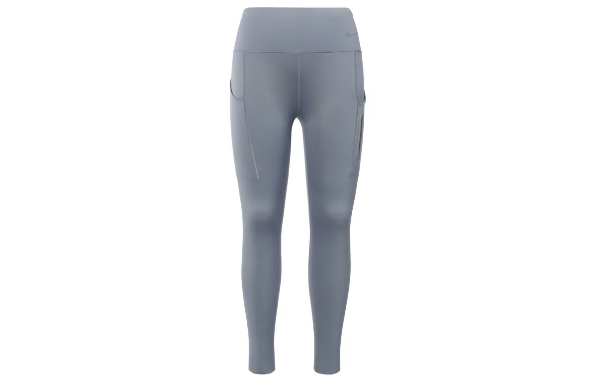 Nike GO Sports Pants Women's Gray Slate Blue Moderate