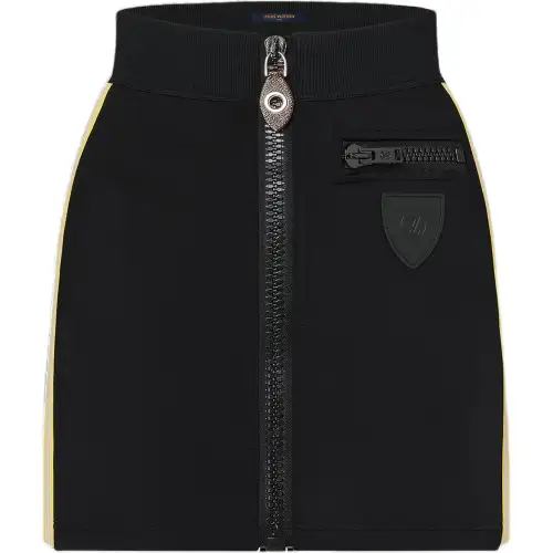 LOUIS VUITTON Casual Short Skirts Women's Black
