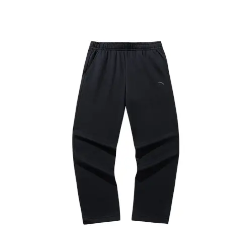 Anta Life Collection Knitted Sweatpants Women's Basic Black