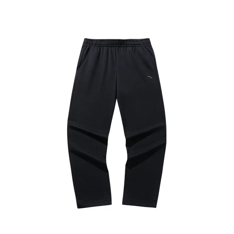 Anta Life Collection Knitted Sweatpants Women's Basic Black
