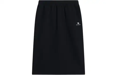 Balenciaga SS22 Casual Long Skirt Women's Black