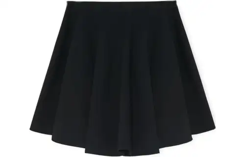 LOEWE Casual Short Skirts Women's Black Moderate Short Other