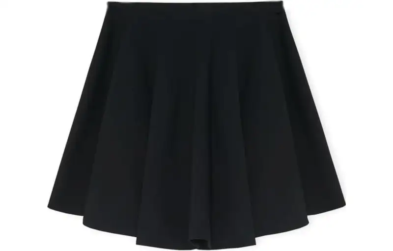 LOEWE Casual Short Skirts Women's Black Moderate Short Other
