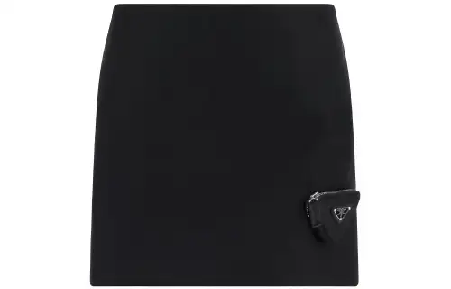 PRADA SS23 Casual Short Skirts Women's Black