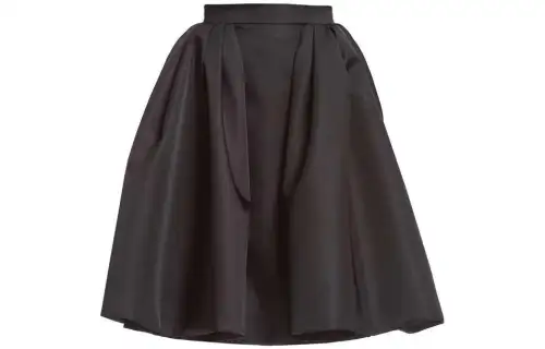 PRADA Casual Long Skirts Women's Black Moderate Short Other