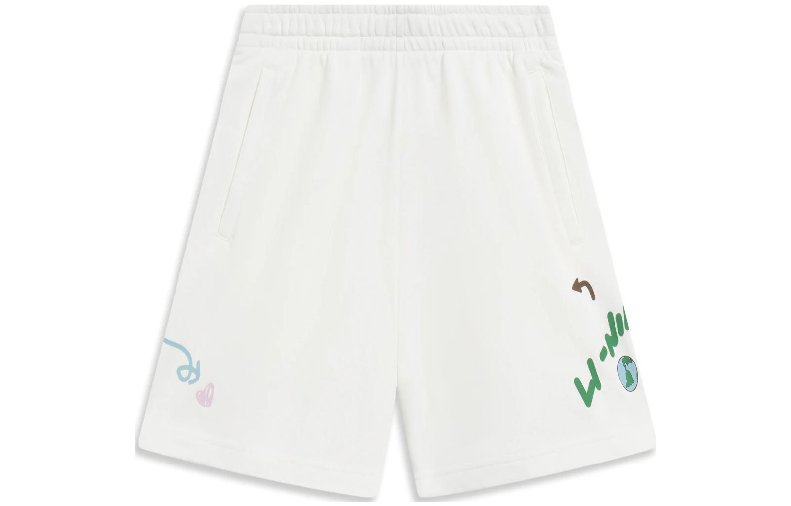 Li Ning Sports Fashion Collection Sports Shorts Women’s White