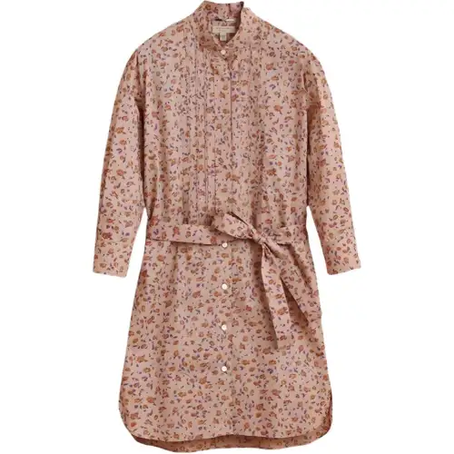 Burberry Long Sleeved Dress Women's Pink