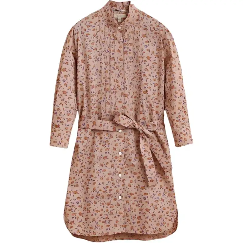 Burberry Long Sleeved Dress Women's Pink