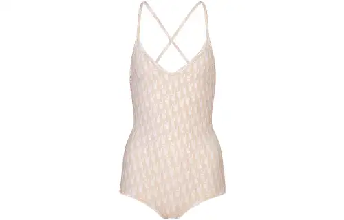 DIOR One piece Swimsuit Women's Gold