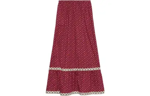 GUCCI Casual Long Skirts Women's Burgundy Long Other