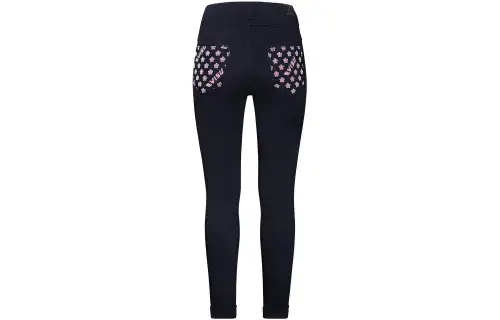 EVISU Jeans Women's Denim Blue Moderate Slim Fit Pants
