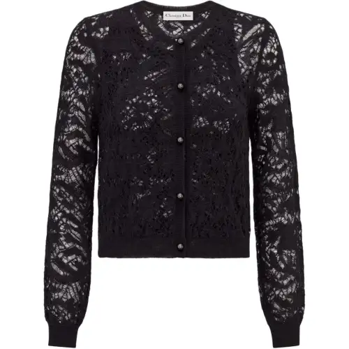 DIOR Casual Suits Women's Black Crew Neck Moderate Other