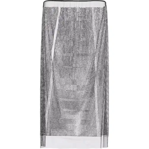 PRADA Casual Long Skirts Women's White Moderate Mid Length Other