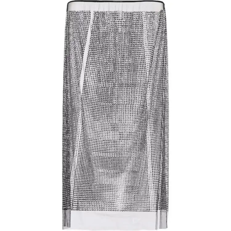 PRADA Casual Long Skirts Women's White Moderate Mid Length Other