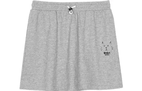 Skechers Bob's Casual Short Skirts Women's Medium Heather Gray
