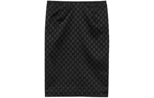 GUCCI Gg Printed Duchesse Skirt