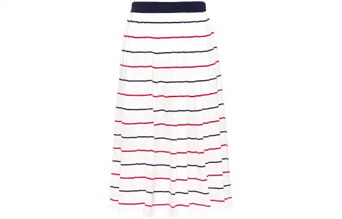 MIU MIU Pre Owned 2010s Striped Skirt