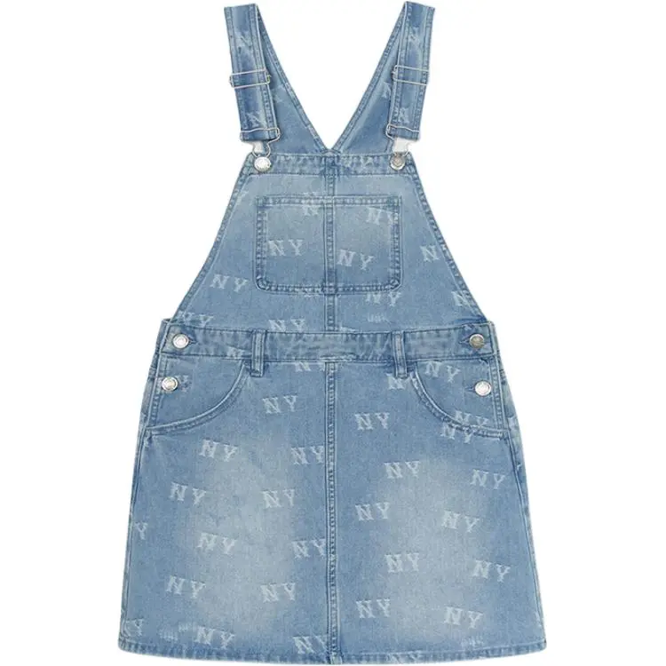 MLB New York Yankees SS25 Sleeveless Dress Women's Light Blue