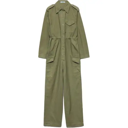 PRADA Panama Cotton Jumpsuit
