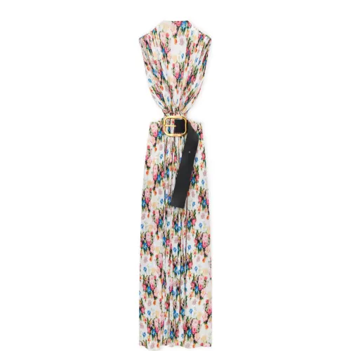 LOEWE FW24 Sleeveless Dress Women's Multicolor