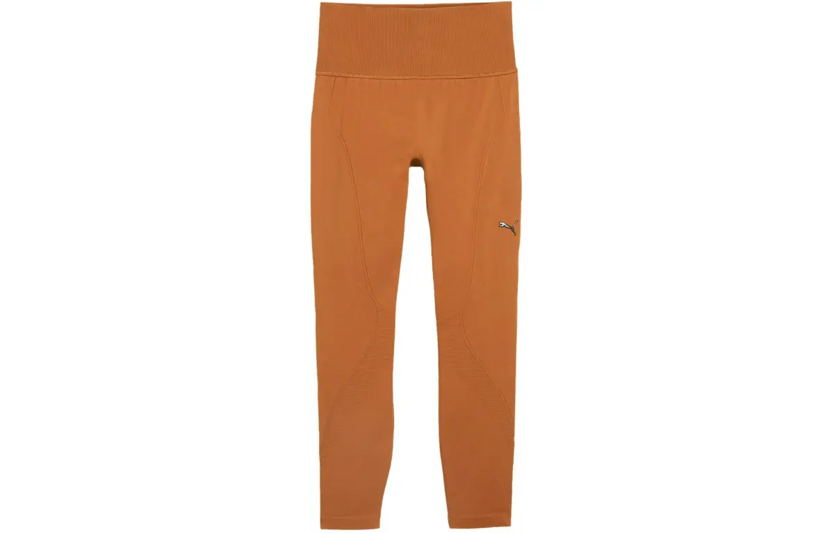 PUMA SHAPELUXE SEAMLESS HW FL TIGHTS Sports Pants Women's Teak Color