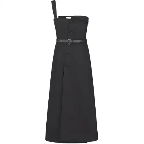 DIOR SS25 Sleeveless Dress Women's Black