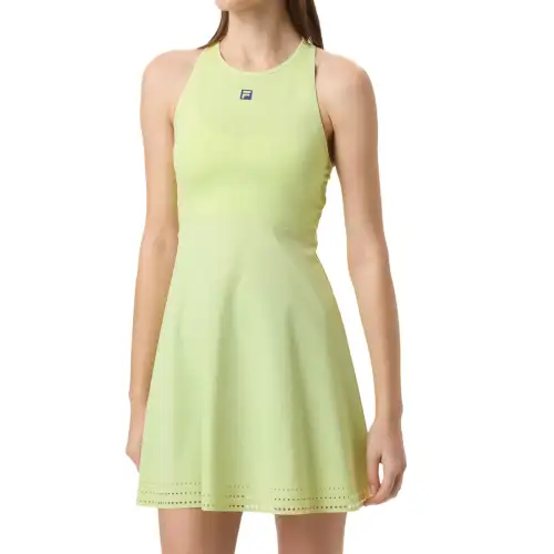 FILA Sleeveless Dress Women's Dark Shadow Lime