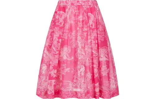 DIOR FW22 Half Length Midi Dress Women's Pink