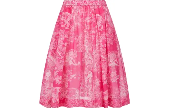 DIOR FW22 Half Length Midi Dress Women's Pink